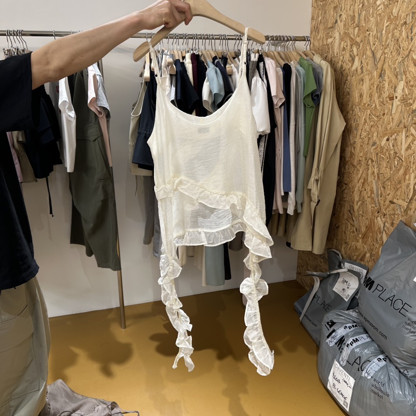 DE VENTI東大門實拍女士新款熱賣25春夏時尚人氣休閑吊帶背心DE VENTI吊帶/背心