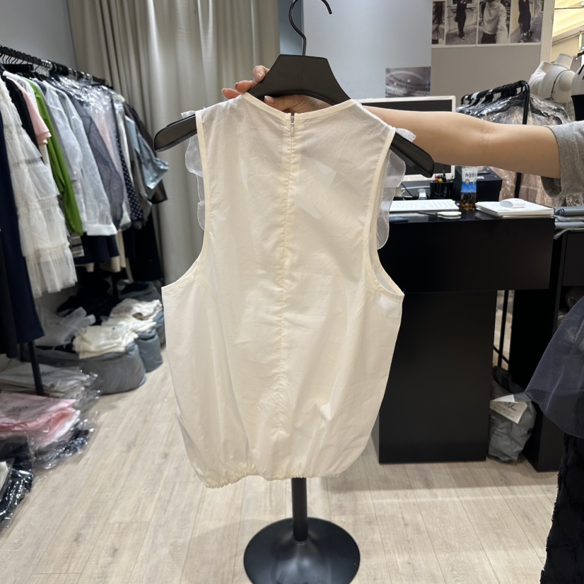 SOFTNESS東大門直郵女士新品休閑職業人氣時尚25春夏吊帶背心Softness/Cosmic吊帶/背心