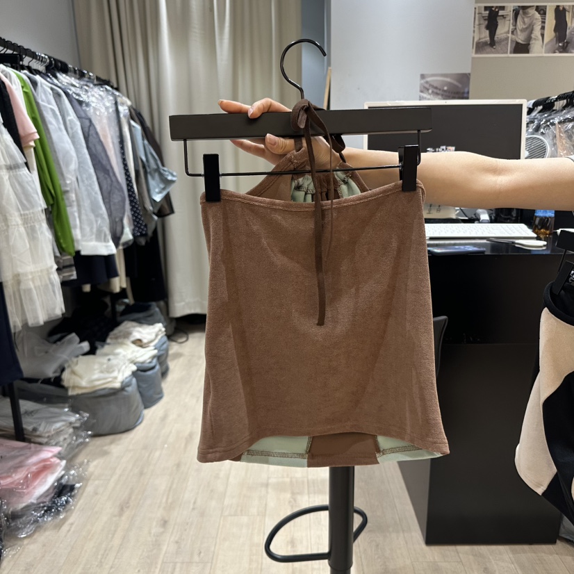 SOFTNESS韓國直郵女士新品時尚休閑熱賣職業25春夏吊帶背心Softness/Cosmic吊帶/背心