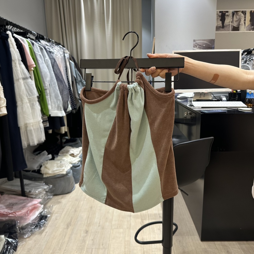 SOFTNESS韓國直郵女士新品時尚休閑熱賣職業25春夏吊帶背心Softness/Cosmic吊帶/背心圖色2