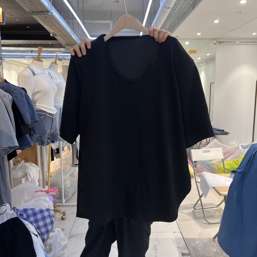 SAGE BRUSH韓國直郵女裝新品人氣真品職業時尚推薦25春夏T恤SAGE BRUSHT恤圖色3