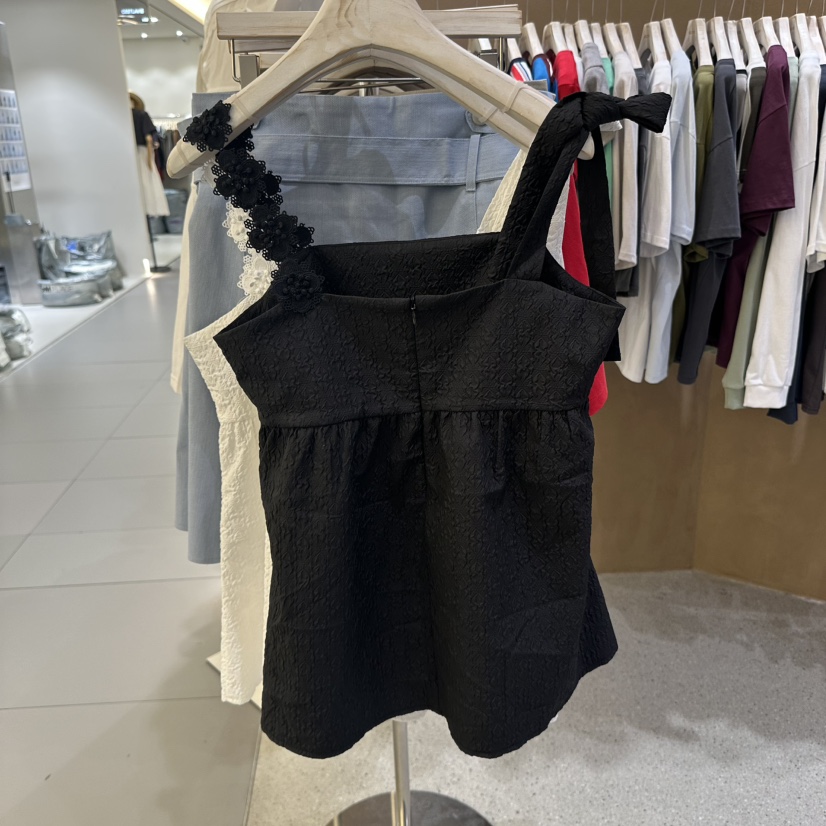 SOLOUNO東大門直郵女裝新品職業時尚25春夏休閑人氣吊帶背心SOLOUNO吊帶/背心