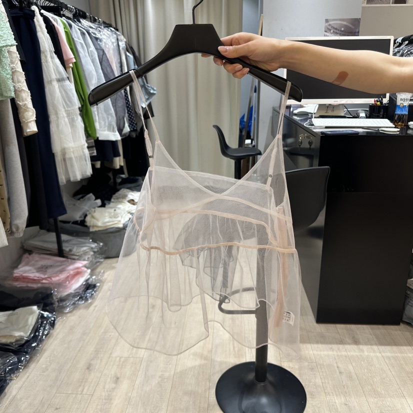 SOFTNESS東大門直郵女裝新款熱賣真品職業休閑吊帶背心緊身Softness/Cosmic吊帶/背心圖色5