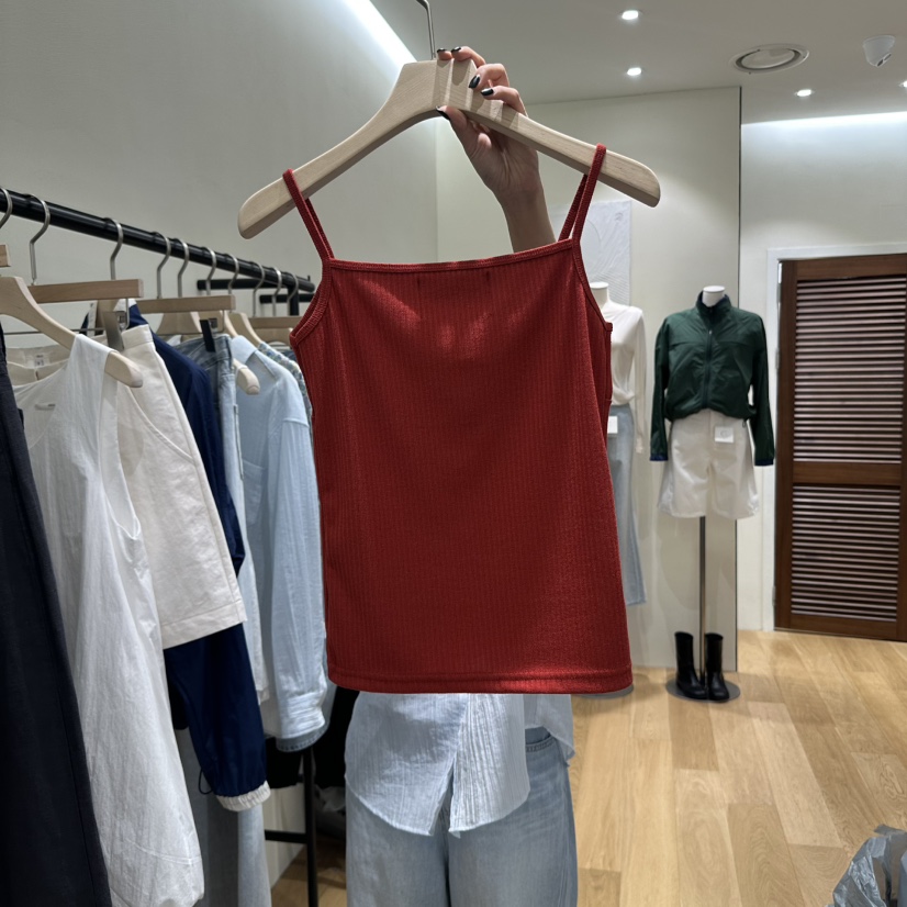 GILLI韓國直郵女裝新品25春夏真品推薦時尚職業休閑吊帶背心GILLI吊帶/背心