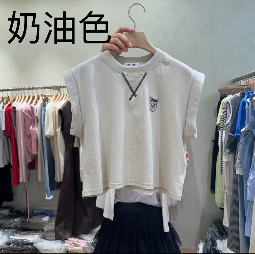 BUTTER-P韓國直郵女裝新品真品職業人氣推薦25春夏吊帶背心BUTTER-P吊帶/背心圖色2