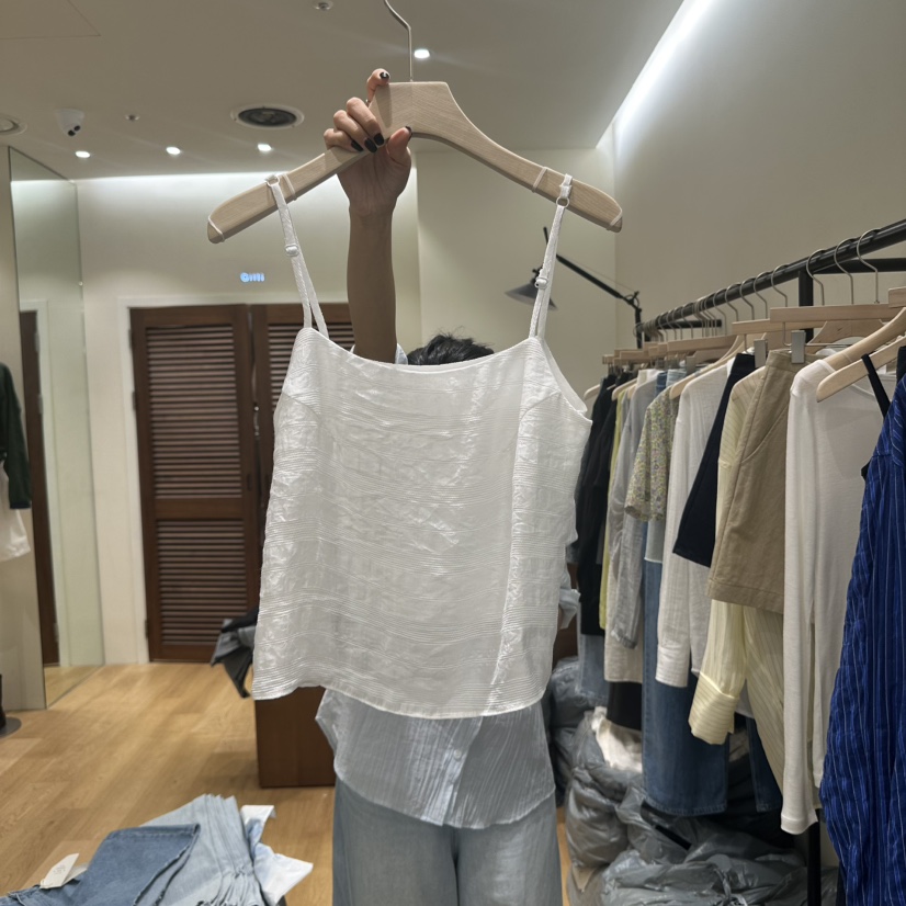 GILLI東大門直郵女士新品真品休閑時尚職業25春夏推薦吊帶背心GILLI吊帶/背心圖色1