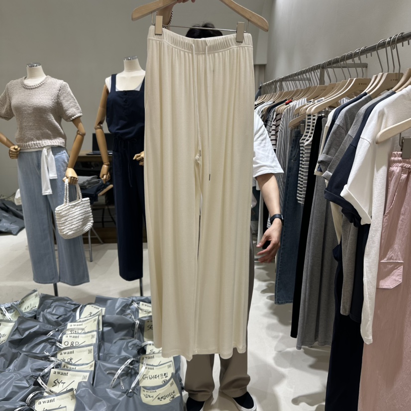 A WANT韓國直郵女裝新款職業時尚休閑真品人氣25春夏休閑褲A WANT休閑褲