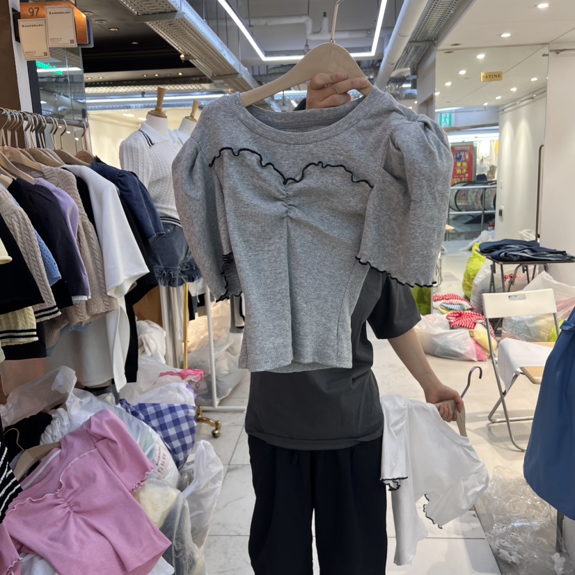 SAGE BRUSH韓國代購女士新品休閑職業人氣時尚真品熱賣T恤SAGE BRUSHT恤圖色3