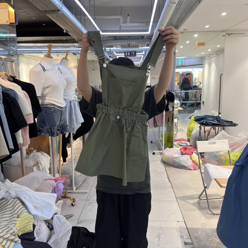 SAGE BRUSH韓國代購女士新款25春夏人氣推薦休閑時尚連衣裙SAGE BRUSH連衣裙圖色3