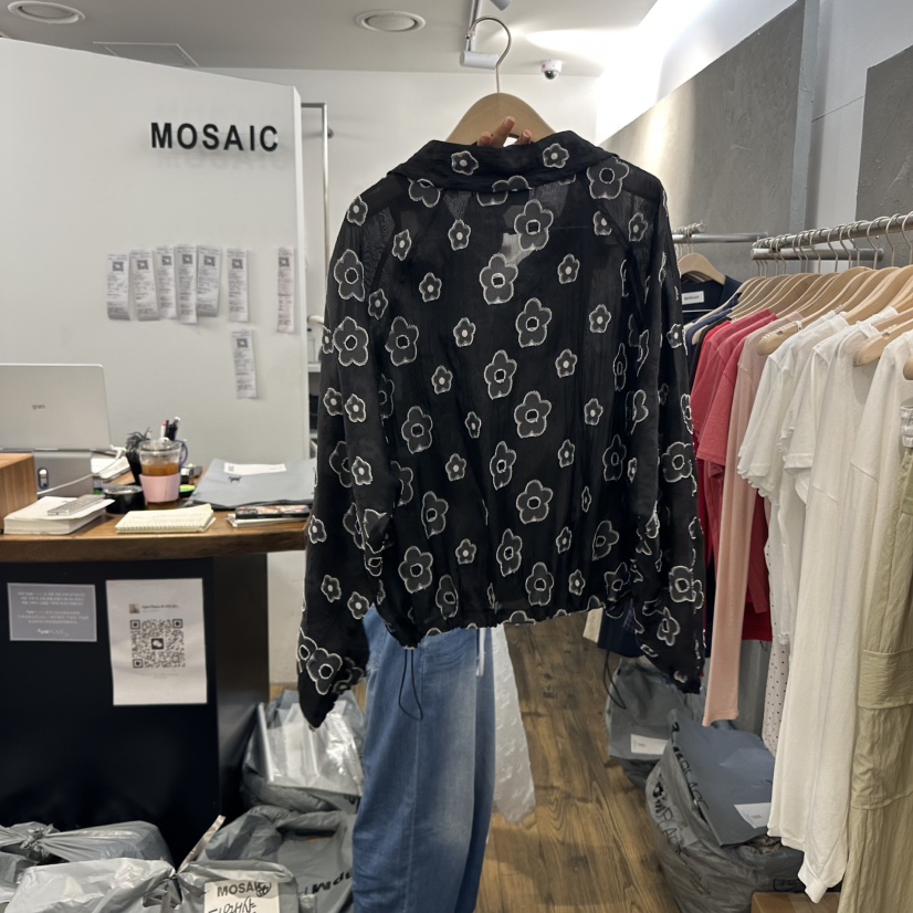 MOSAIC東大門代購女士新品熱賣25春夏休閑推薦時尚職業夾克MOSAIC夾克