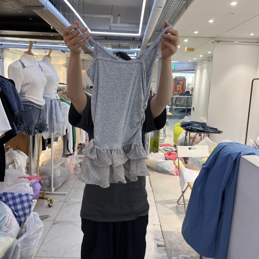 SAGE BRUSH東大門代購女士新品休閑熱賣職業25春夏吊帶背心SAGE BRUSH吊帶/背心