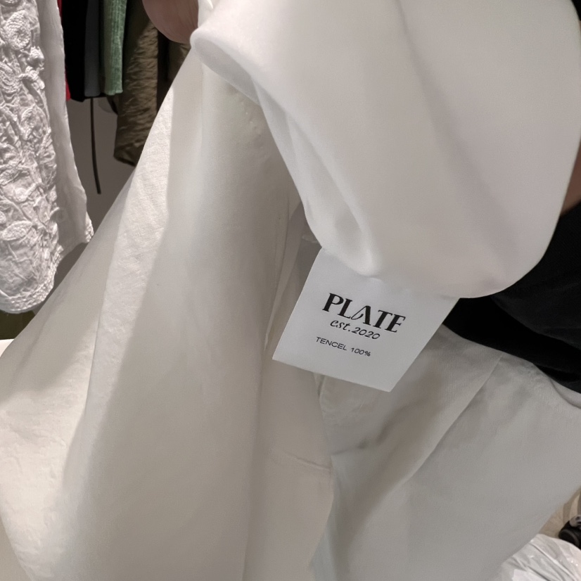 PLATE韓國代購女裝新款推薦真品熱賣25春夏休閑人氣時尚連衣裙PLATE連衣裙