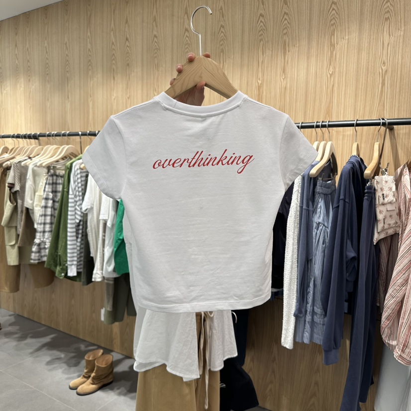 STAYFELT/OF NOTE韓國代購女裝新品人氣職業25春夏真品T恤OF NOTE/STAYFELTT恤