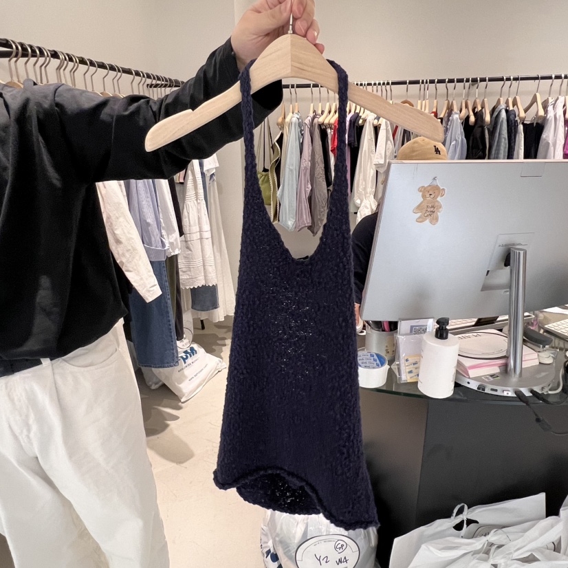 PLATE東大門實拍女裝新品職業推薦時尚休閑真品人氣吊帶背心PLATE吊帶/背心圖色2