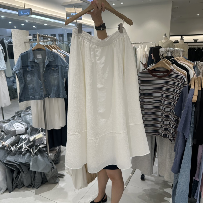 BLUEI-D東大門實拍女裝新品真品熱賣人氣時尚職業休閑長裙Blue i-d長裙