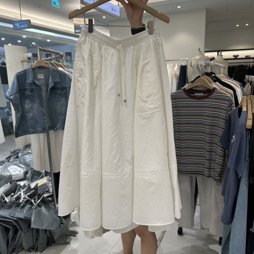 BLUEI-D東大門實拍女裝新品真品熱賣人氣時尚職業休閑長裙Blue i-d長裙