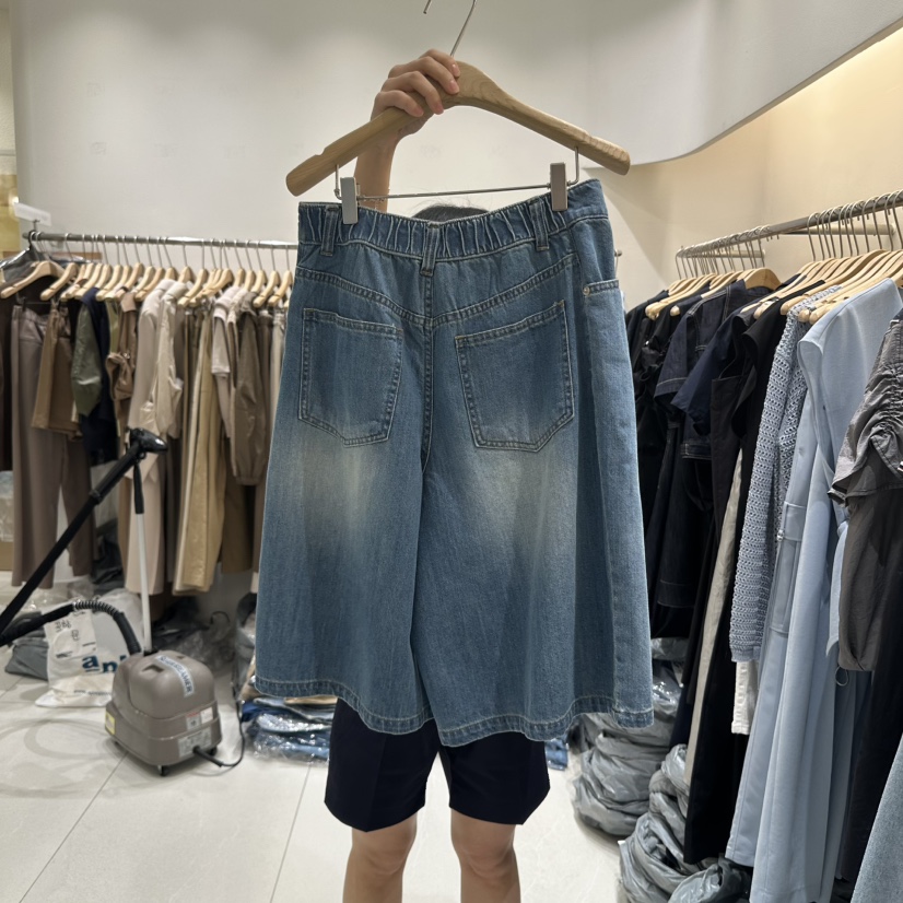 BLUEI-D東大門直郵女士新品職業推薦真品熱賣人氣休閑短褲Blue i-d短褲