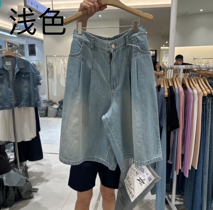 BLUEI-D東大門直郵女士新品職業推薦真品熱賣人氣休閑短褲Blue i-d短褲