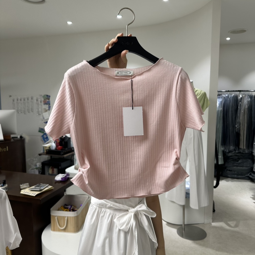 BETHEL韓國代購女士新品真品休閑職業推薦時尚人氣25春夏T恤BETHELT恤圖色2