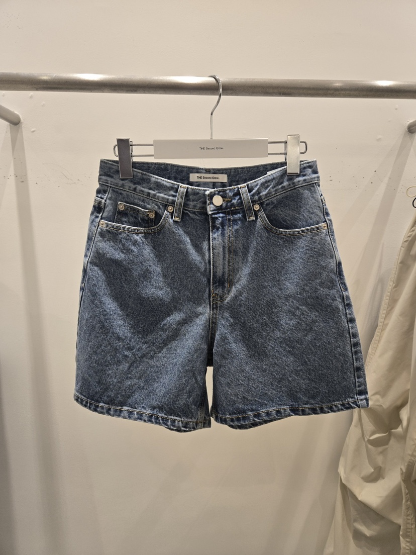 THE SECOND GROW東大門實拍女士新品職業真品25春夏休閑短褲THE SECOND GROW短褲圖色2
