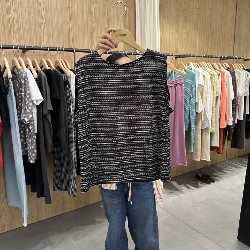 STAYFELT/OF NOTE韓國代購女士新品熱賣人氣休閑吊帶背心OF NOTE/STAYFELT吊帶/背心圖色2