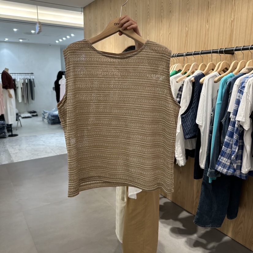 STAYFELT/OF NOTE韓國代購女士新品熱賣人氣休閑吊帶背心OF NOTE/STAYFELT吊帶/背心圖色3