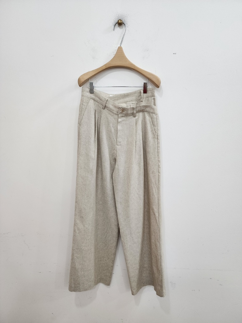 LE MIU韓國代購女裝新品25春夏時尚人氣職業真品熱賣休閑褲LE MIU休閑褲圖色2