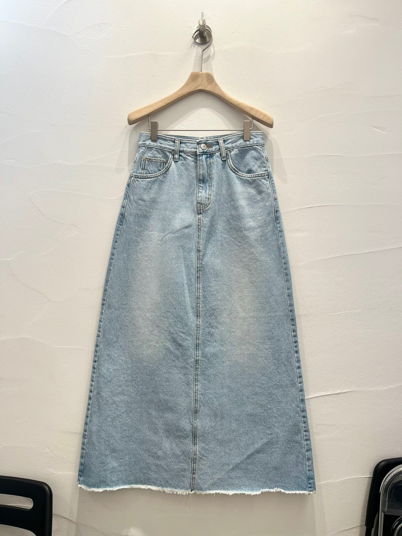 BROWN PAPER-S東大門代購女士新品休閑25春夏職業長裙長款BROWN PAPER長裙