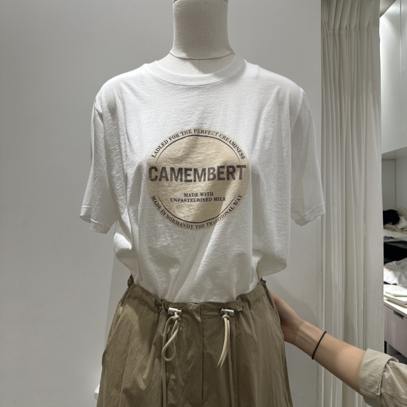 URBANSTORY/REMAKING東大門實拍女士新品真品職業熱賣25春夏T恤Remaking/URBANSTORYT恤