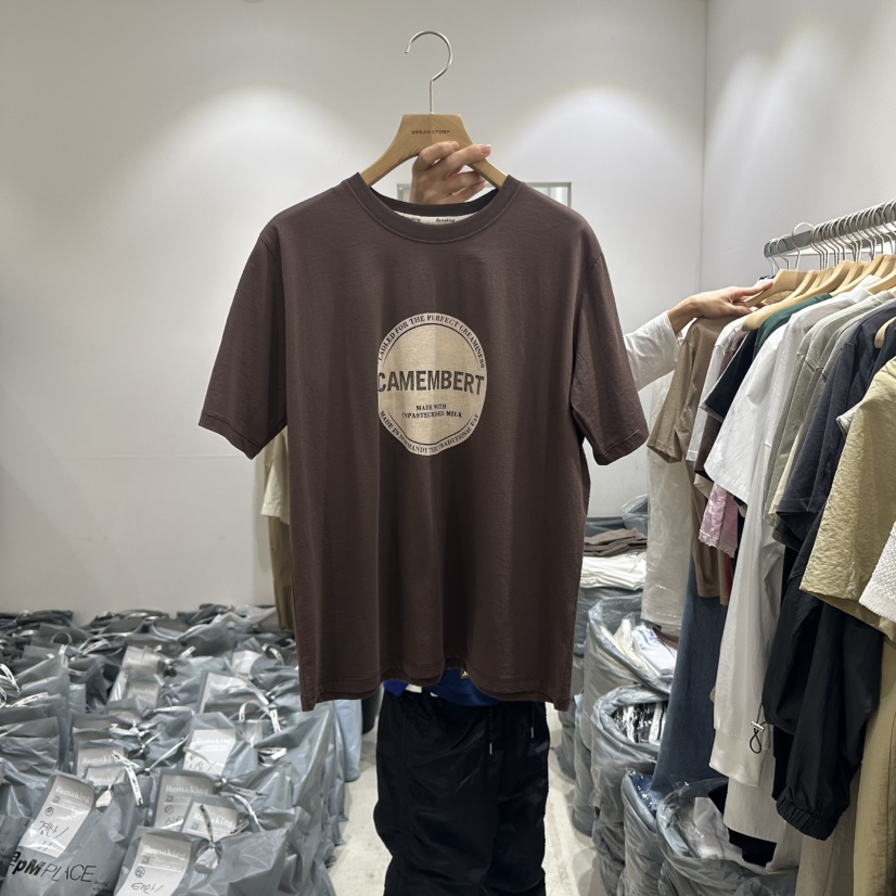 URBANSTORY/REMAKING東大門實拍女士新品真品職業熱賣25春夏T恤Remaking/URBANSTORYT恤圖色3