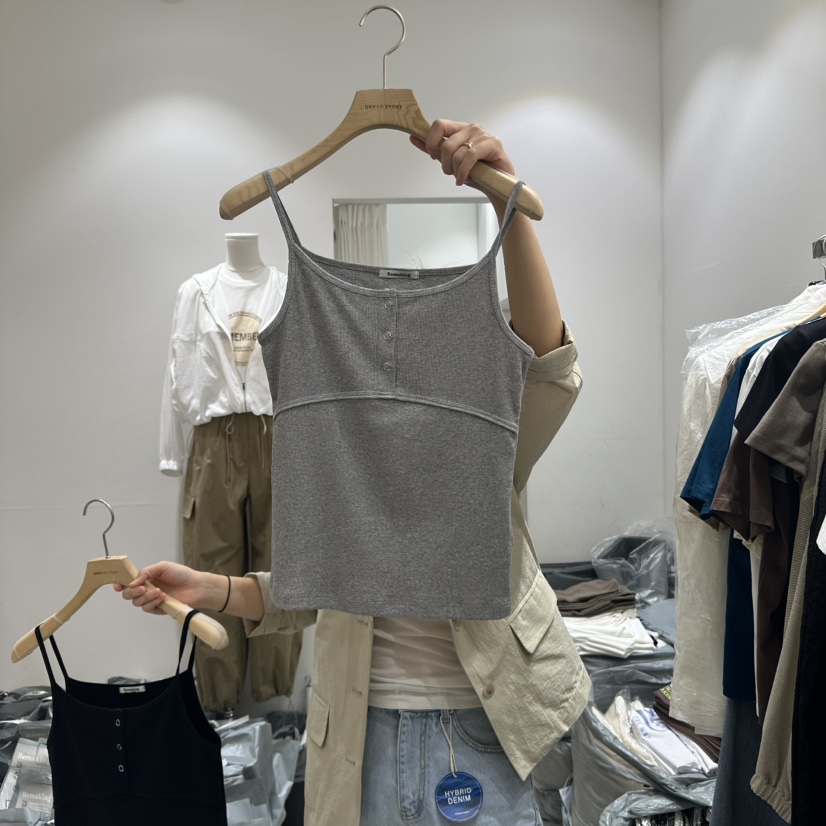 URBANSTORY/REMAKING東大門直郵女士新款休閑職業吊帶背心Remaking/URBANSTORY吊帶/背心圖色3