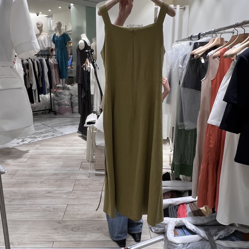 ADELINE韓國直郵女裝新品職業時尚熱賣25春夏推薦休閑連衣裙ADELINE連衣裙