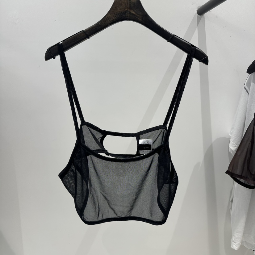 JANE BIRKIN東大門代購女裝新款真品人氣熱賣吊帶背心透明JANE BIRKIN設計師品牌吊帶/背心圖色2