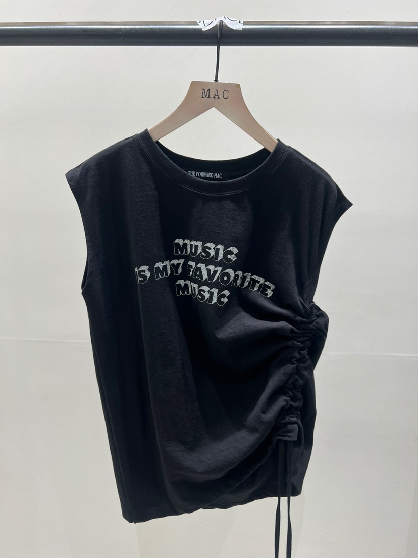 MAC韓國代購女裝新品職業時尚推薦真品熱賣休閑吊帶背心褶皺THE FORWARD MAC吊帶/背心圖色3
