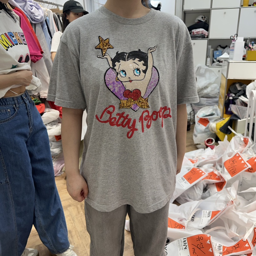 DE LINE東大門代購女裝新品推薦時尚職業真品熱賣25春夏T恤DE LINET恤圖色2