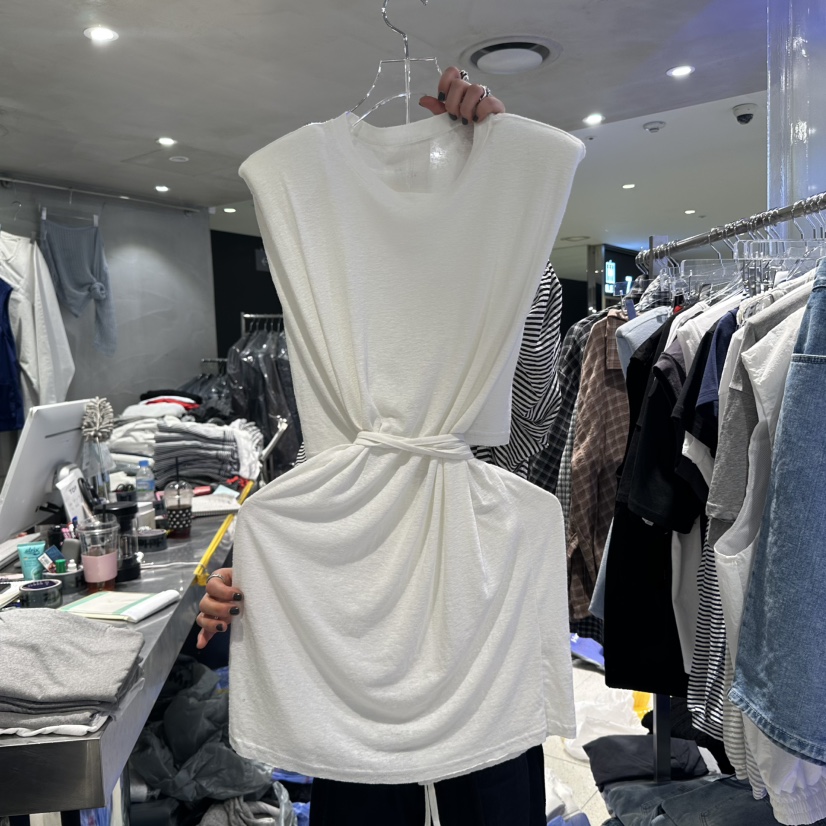 HERTZ-P東大門直郵女士新款推薦人氣休閑真品吊帶背心含腰繩HERTZ-P吊帶/背心圖色2