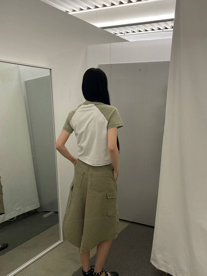 THE WEEKND韓國代購女士新款推薦人氣熱賣休閑半身裙中短裙THE WEEKND半身裙/中短裙