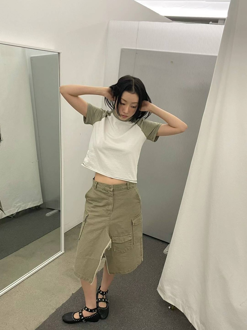 THE WEEKND韓國代購女士新款推薦人氣熱賣休閑半身裙中短裙THE WEEKND半身裙/中短裙