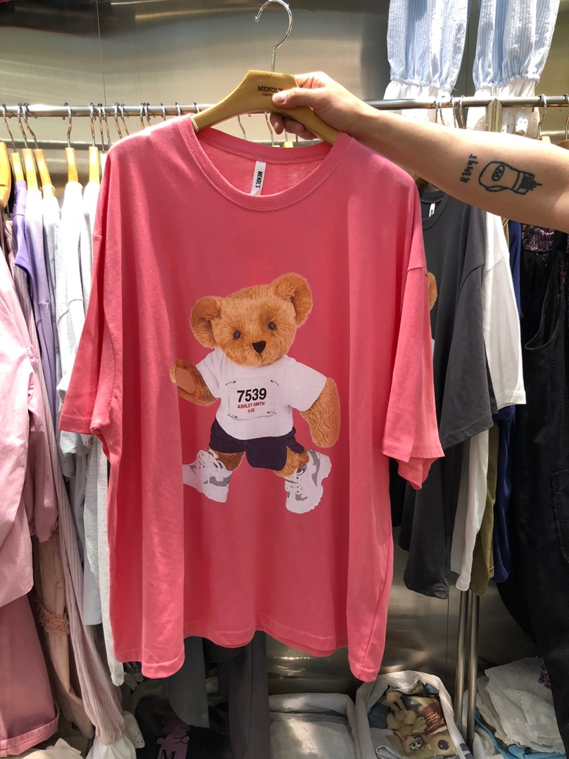 MENDL S東大門直郵女士新品休閑時尚真品熱賣職業人氣25春夏T恤MENDL ST恤圖色2