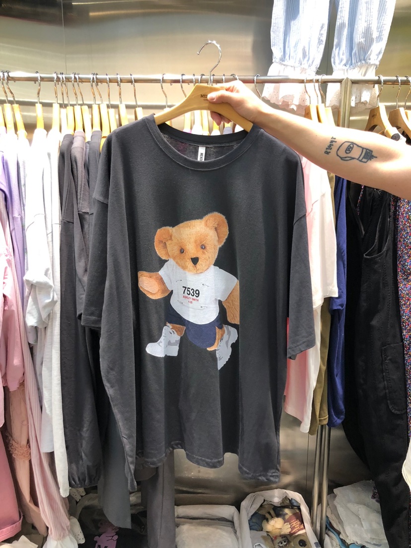 MENDL S東大門直郵女士新品休閑時尚真品熱賣職業人氣25春夏T恤MENDL ST恤圖色3