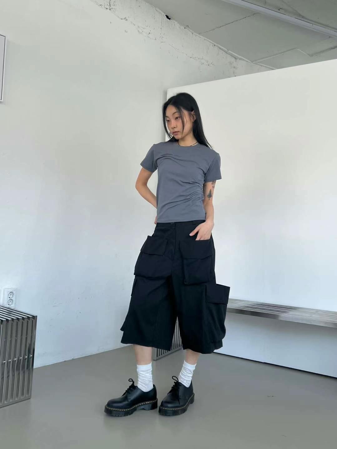 ASKHAKI東大門實拍女裝新品25春夏推薦熱賣時尚真品人氣T恤ASKHAKIT恤
