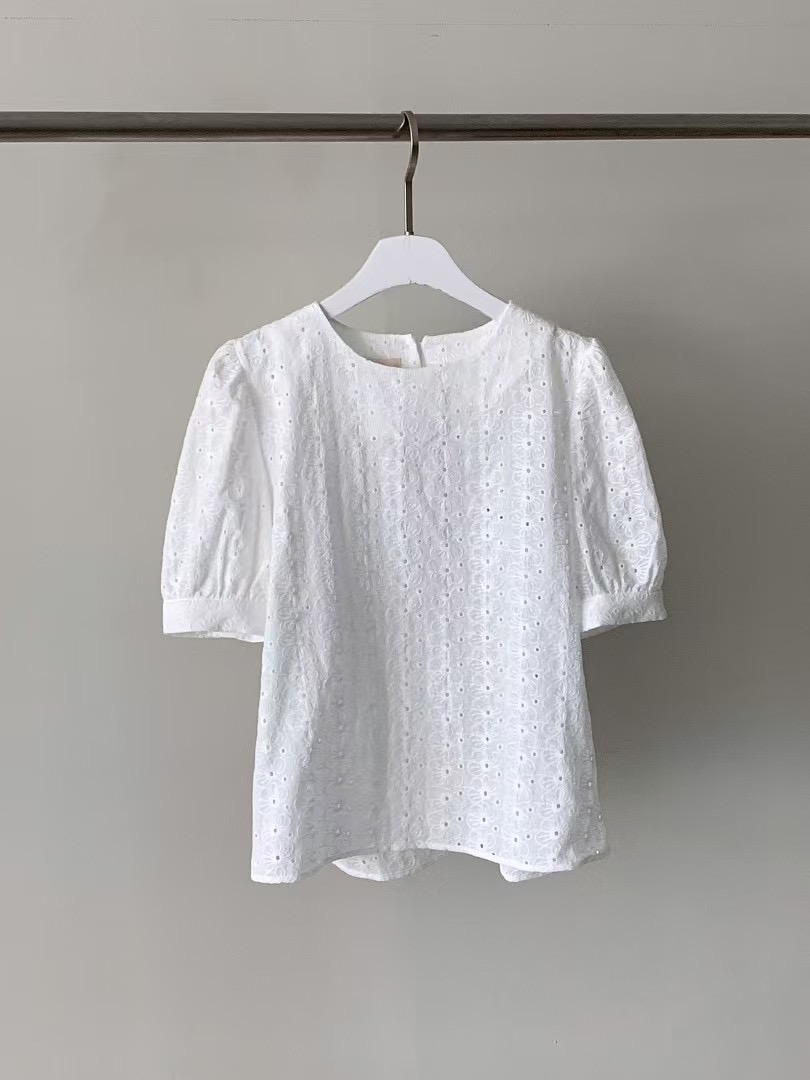 AGAIN US韓國直郵女士新款熱賣真品職業推薦時尚襯衫蕾絲衫AGAIN US襯衫/蕾絲衫