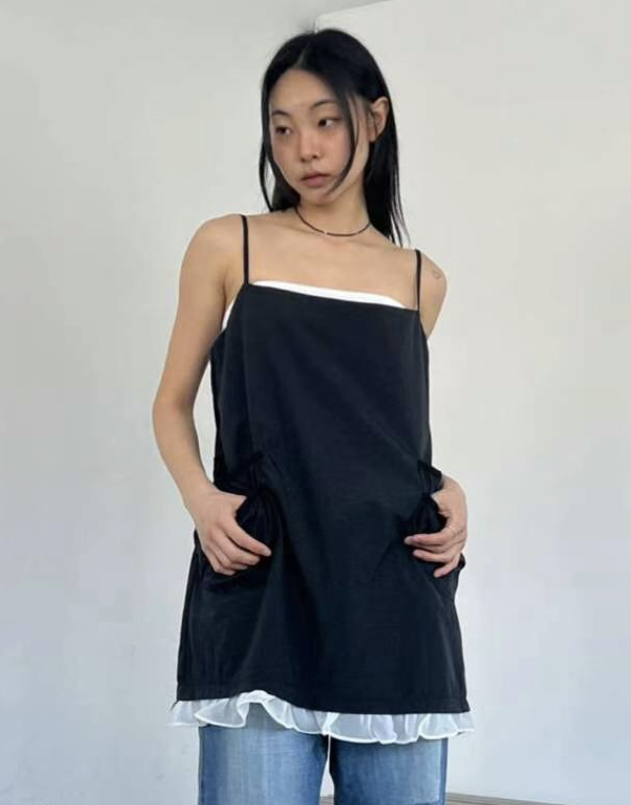ASKHAKI東大門直郵女裝新款人氣時尚職業真品休閑推薦連衣裙ASKHAKI連衣裙圖色2