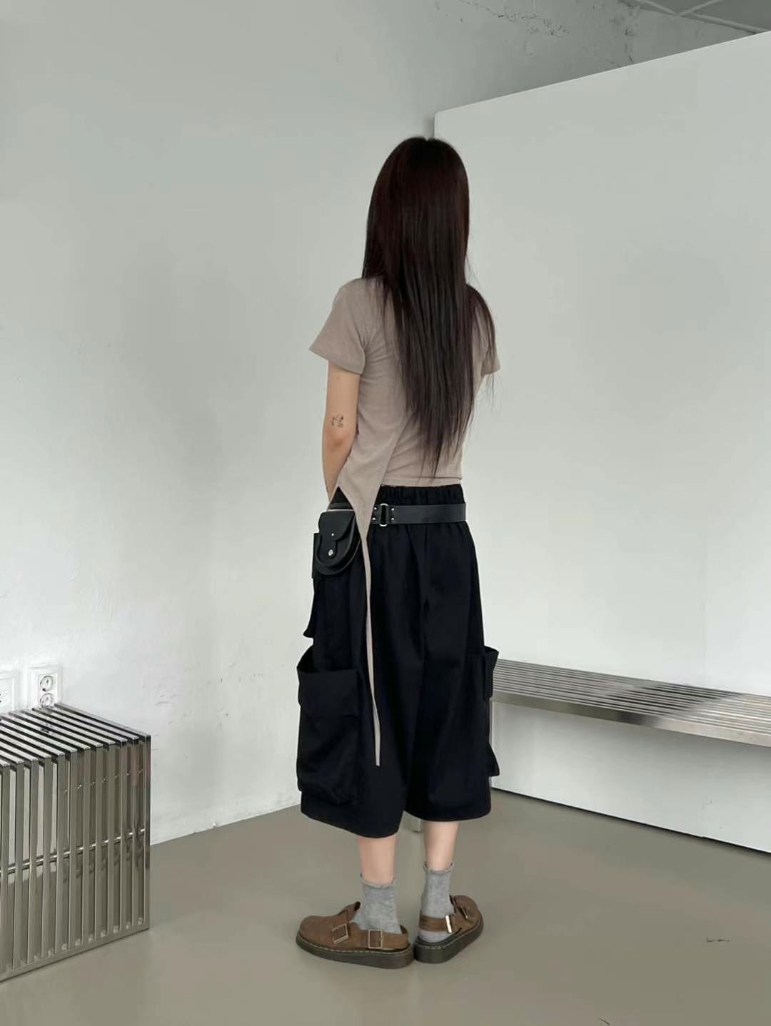 ASKHAKI韓國代購女士新款時尚推薦職業真品休閑熱賣人氣T恤ASKHAKIT恤