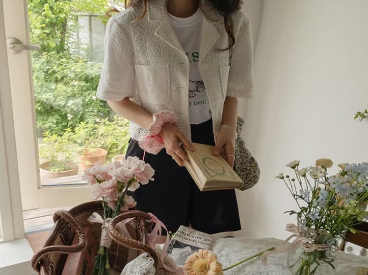 AGAIN US東大門代購女裝新款熱賣時尚職業推薦25春夏人氣夾克AGAIN US夾克