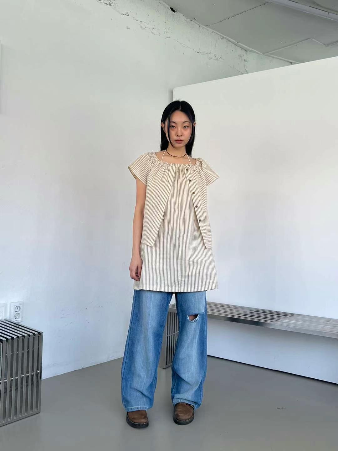 ASKHAKI韓國直郵女裝新款真品熱賣人氣休閑時尚推薦25春夏套裝ASKHAKI套裝