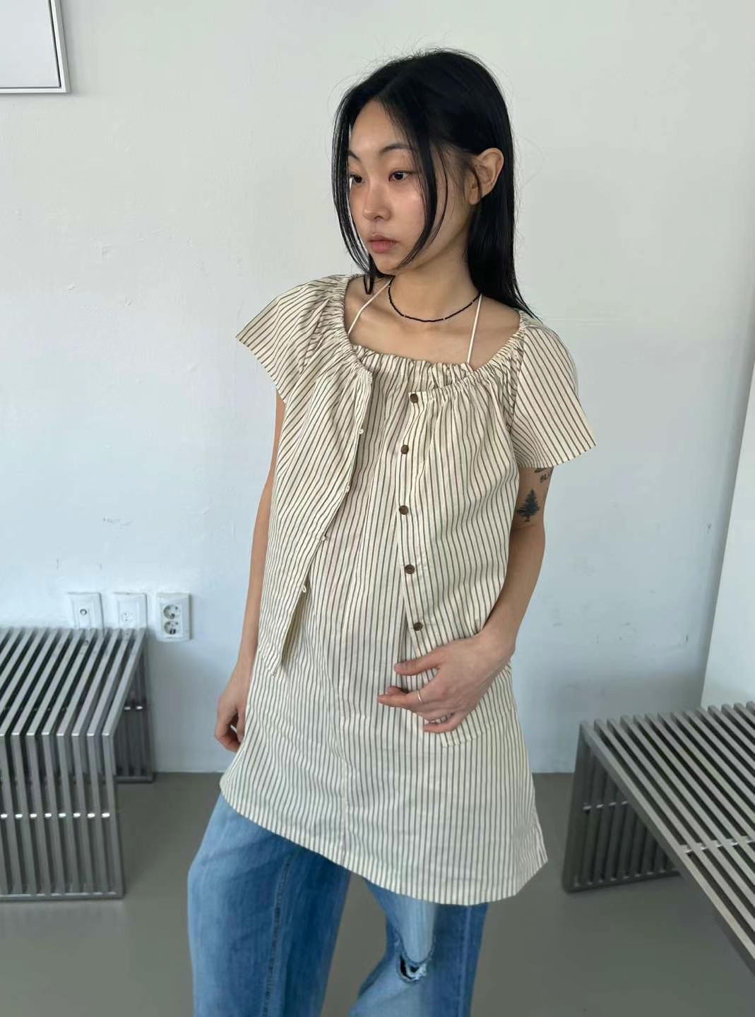 ASKHAKI韓國直郵女裝新款真品熱賣人氣休閑時尚推薦25春夏套裝ASKHAKI套裝圖色2