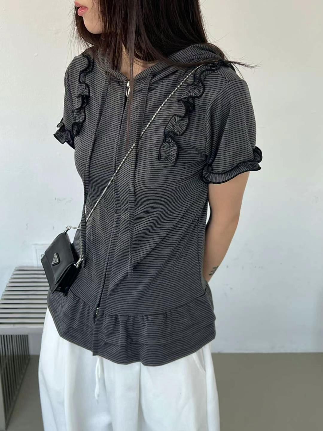 ASKHAKI韓國代購女士新款25春夏推薦休閑職業熱賣時尚真品T恤ASKHAKIT恤圖色3