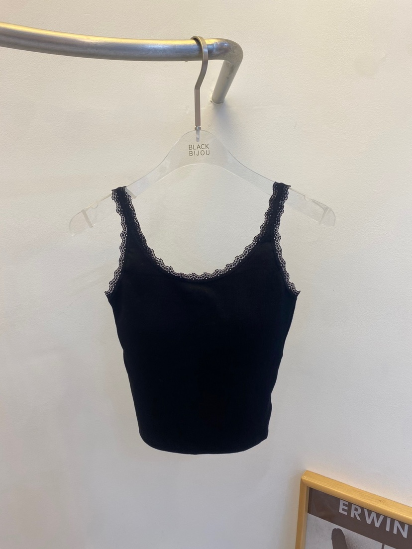BLACK BIJOU直郵韓國代購㊣女裝新款熱賣時尚休閑吊帶背心BLACK BIJOU吊帶/背心圖色3