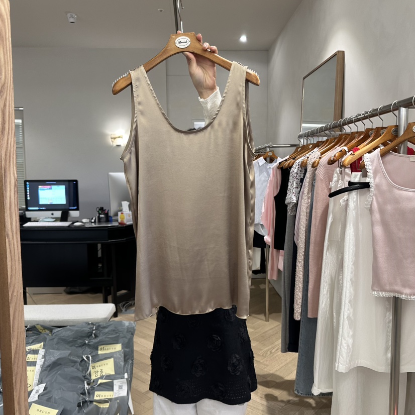 BRUSH-P韓國直郵㊣東大門實拍女裝新品休閑人氣推薦連衣裙BRUSH-P連衣裙圖色3